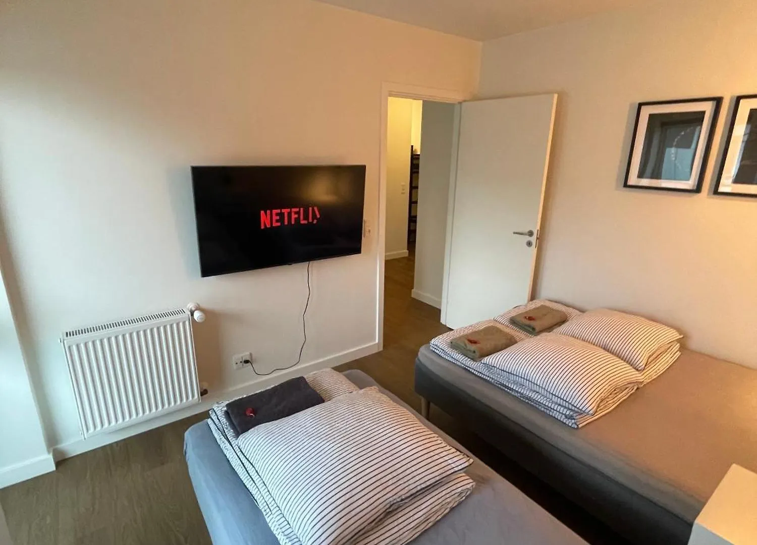 Apartahotel Modern Central Apt With Rooftop, Privat Balcony, & Free Parking,Next To Aarhus Attractions Dinamarca